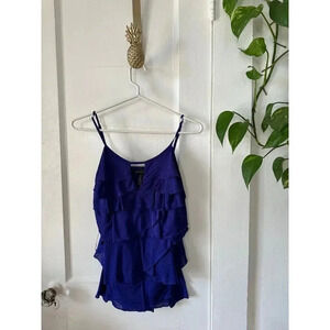 BCBGMAXAZRIA Purple Blouse size small